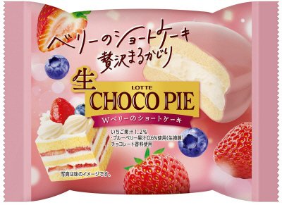 生　チョコパイWベリーのショートケーキ