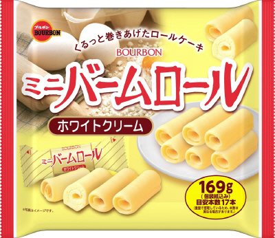 １６９ｇミニバームロールホワイトクリーム