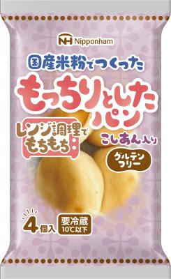 もっちりとしたパンこしあん入り