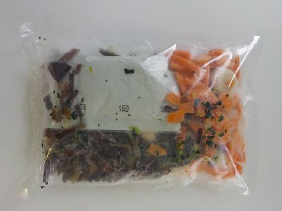 カニ団子と野菜の中華スープ