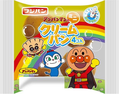 アンパンマンのミニクリームパン