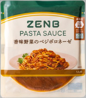 ＺＥＮＢ　ＰＡＳＴＡ　ＳＡＵＣＥ　香味野菜のベジボロネーゼ