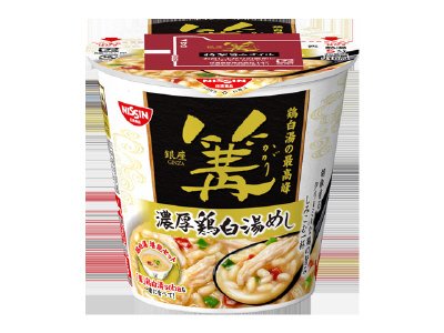 銀座　篝　濃厚鶏白湯めし