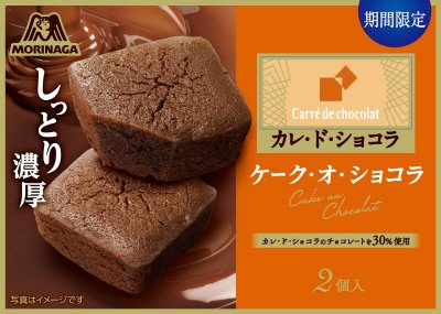 2個カレ・ド・ショコラ＜ケークオショコラ＞