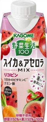 野菜生活１００　スイカ＆アセロラＭＩＸ