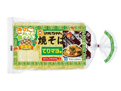 マルちゃん焼そば　秋限定　てりマヨ味　３人前