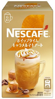 ネスカフェ　ホイップタイムキャラメルマキアート６本
