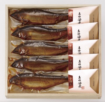 子持ちあゆの姿煮