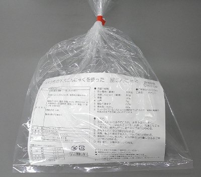 いつもの下呂こんにゃくを使った　雷こんにゃく