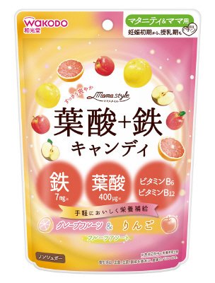 葉酸＋鉄キャンディ