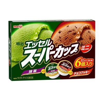 エッセルスーパーカップミニ抹茶チョコクッキー