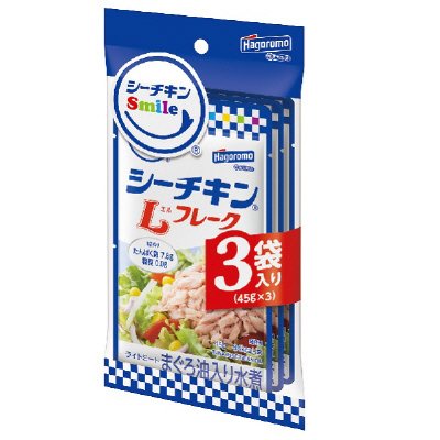 シーチキンＳｍｉｌｅＬフレーク ３袋