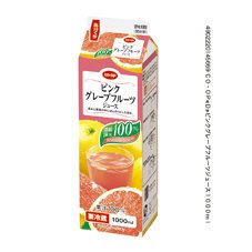 ピンクグレープフルーツジュース