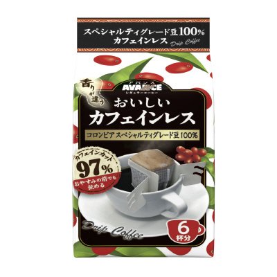 ６Ｐおいしいカフェインレスドリップコーヒー