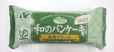 和のパンケーキ（抹茶クリーム）