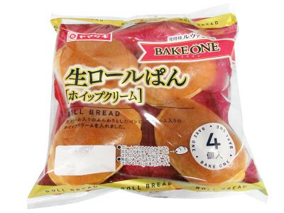 生ロールぱん（ホイップクリーム）ＢＡＫＥＯＮＥ