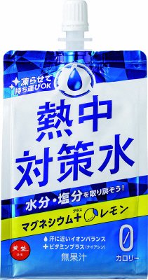 熱中対策水パウチ　レモン　３００ｇ