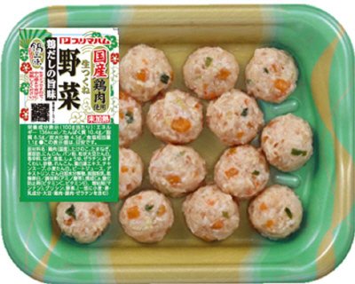 23鍋三昧　国産鶏肉使用 生つくね 野菜