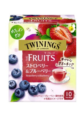 トワイニング　ザ・フルーツ　１０Ｐ　ストロベリー＆ブルーベリー