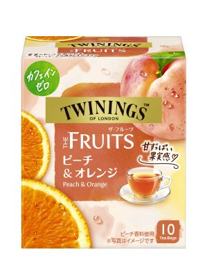 トワイニング　ザ・フルーツ　１０Ｐ　ピーチ＆オレンジ