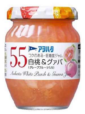 アヲハタ ５５　白桃＆グァバ(グレープフルーツ入り)