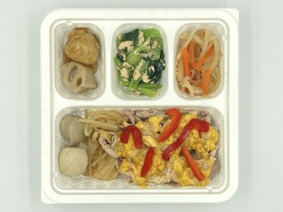 【塩分＆カロリーケア】E-4 豚肉のトロ玉あん