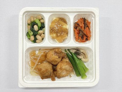 【塩分＆カロリーケア】B-4 鶏から揚げの甘酢あん