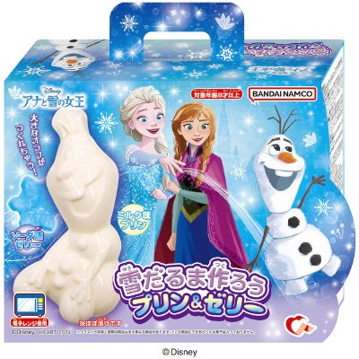 雪だるま作ろうプリン＆ゼリー／アナ雪