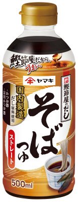 ストレートそばつゆ５００ｍｌ