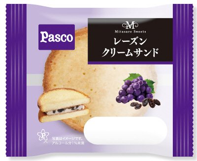 レーズンクリームサンド