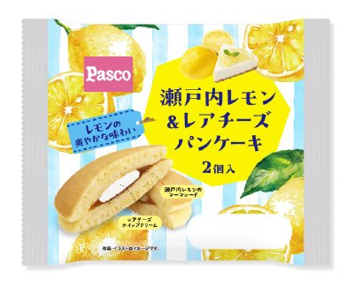 瀬戸内レモン＆レアチーズパンケーキ２個入