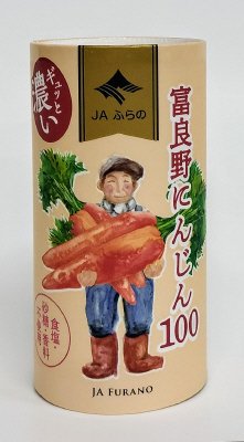 富良野にんじん１００　カートカン１２５ｍｌ　１８本