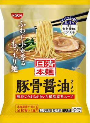 日清本麺　豚骨醤油ラーメン