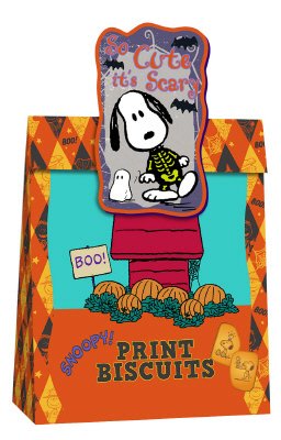 スヌーピー　ハロウィン　プリントビスケット　ペーパーバッグ
