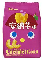 キャラメルコーン　安納芋味