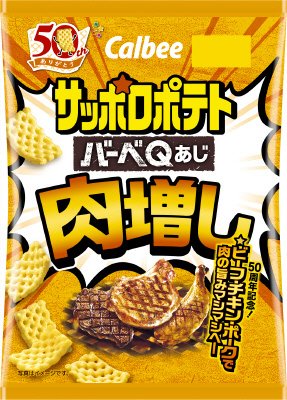 サッポロポテトバーベＱあじ肉増し