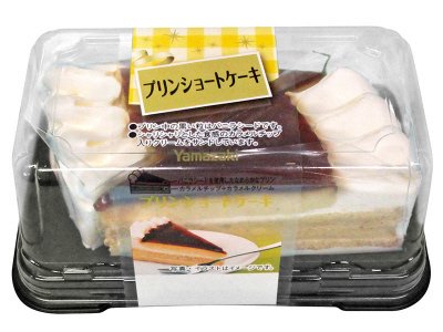 プリンショートケーキ