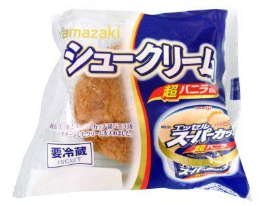 シュークリーム（エッセルスーパーカップ超バニラ風味）