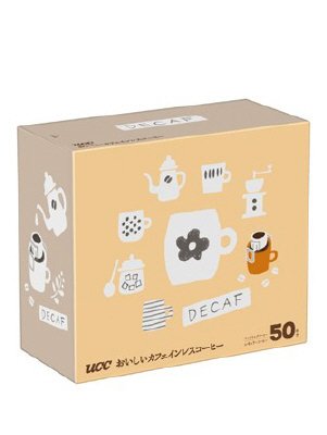 おいしいカフェインレスコーヒー　（ワンドリップコーヒー）　５０杯分
