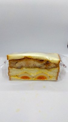 カフェサンド（チキン竜田＆煮卵）