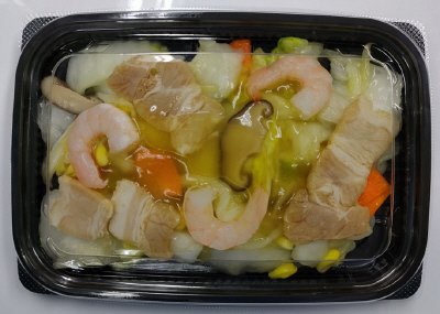 海老と白菜の中華あんかけ