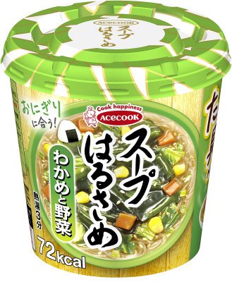スープはるさめ　わかめと野菜