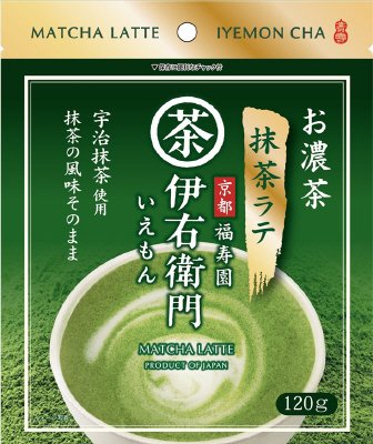 伊右衛門お濃茶抹茶ラテ
