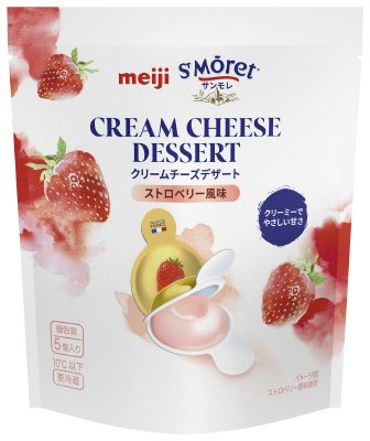 サンモレクリームチーズデザートストロベリー風味