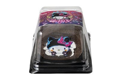 ハローキティな黒猫チョコロール