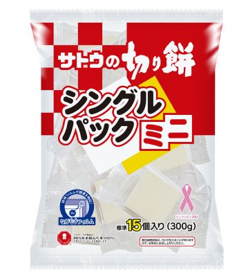 サトウの切り餅　シングルパックミニ　３００ｇ
