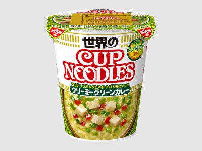 カップヌードル　スパイス香るクリーミーグリーンカレー