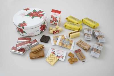 六花セレクト缶（ポインセチア）