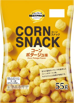 コーンスナックコーンポタージュ味