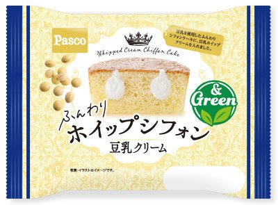ふんわりホイップシフォン　豆乳クリーム